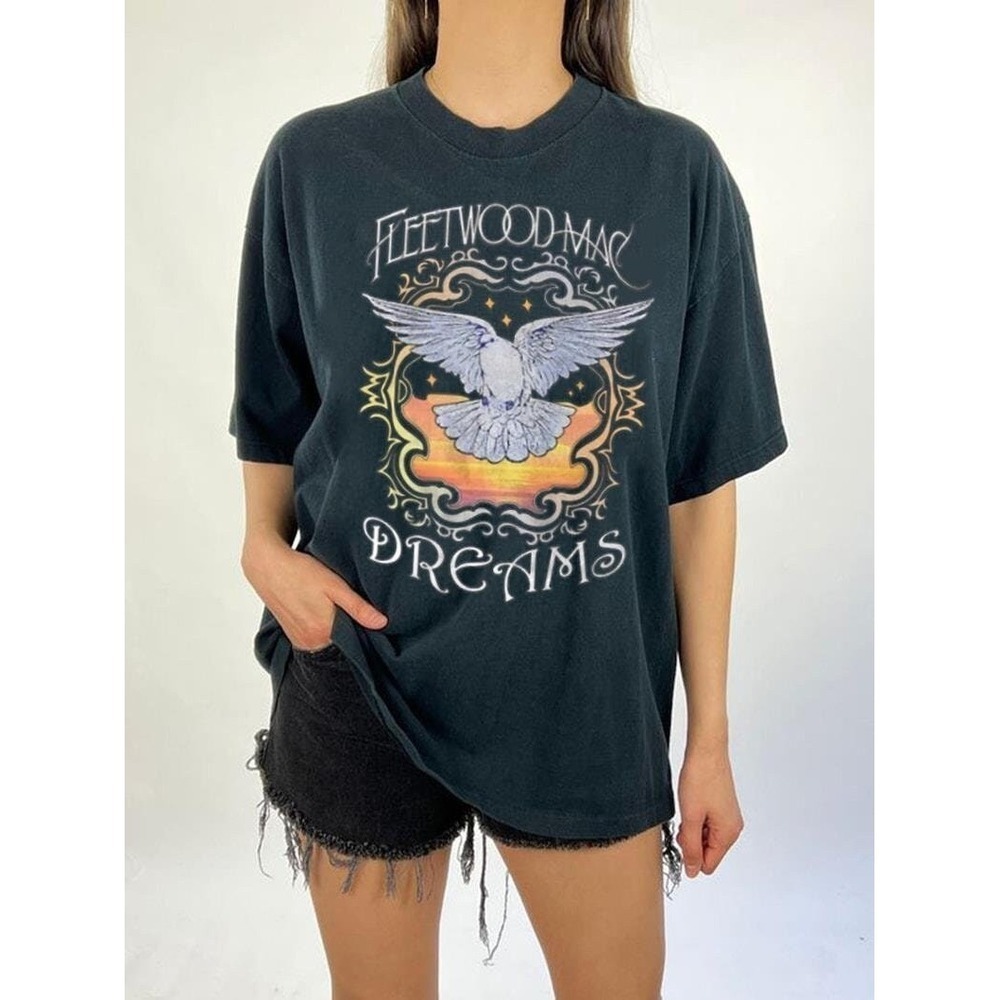Retro Fleetwood Mac Tshirt Fleetwood Mac Stevie Nicks Rock And Roll Shirt